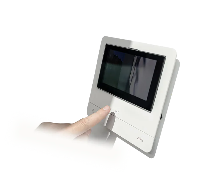 視訊對講機右側裝飾