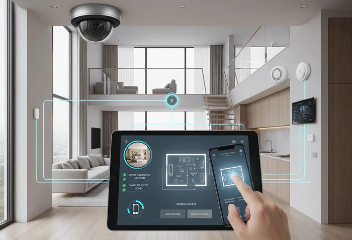 居家安全示意圖